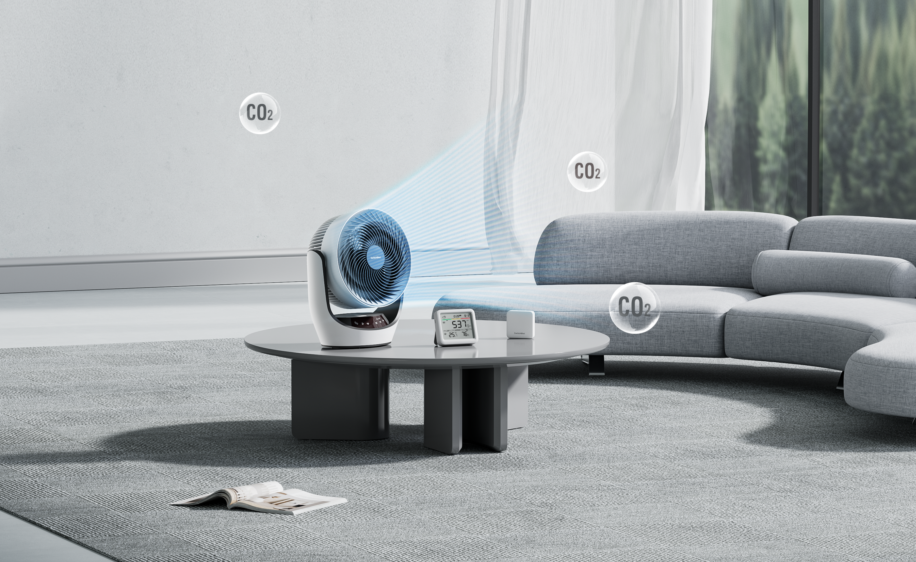 二酸化炭素濃度計は暮らしにどう役立つ?SwitchBot CO2センサーの魅力を解説