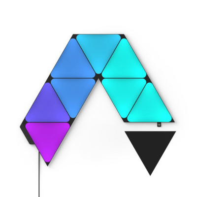 Nanoleaf Shapes トライアングル スターターパック（9枚入り）