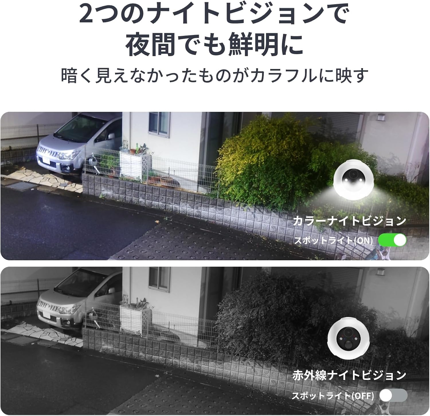 SwitchBot ソーラー屋外用防犯カメラセット