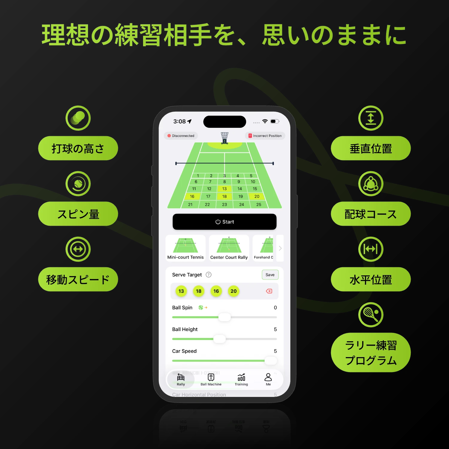 Acemate テニスロボット