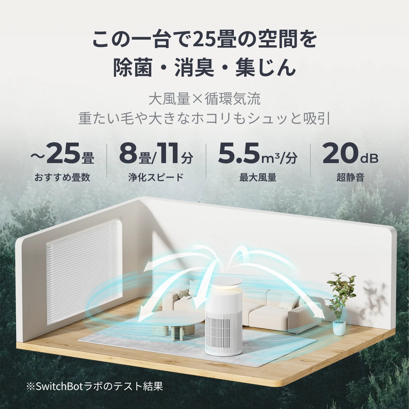 SwitchBot 空気清浄機