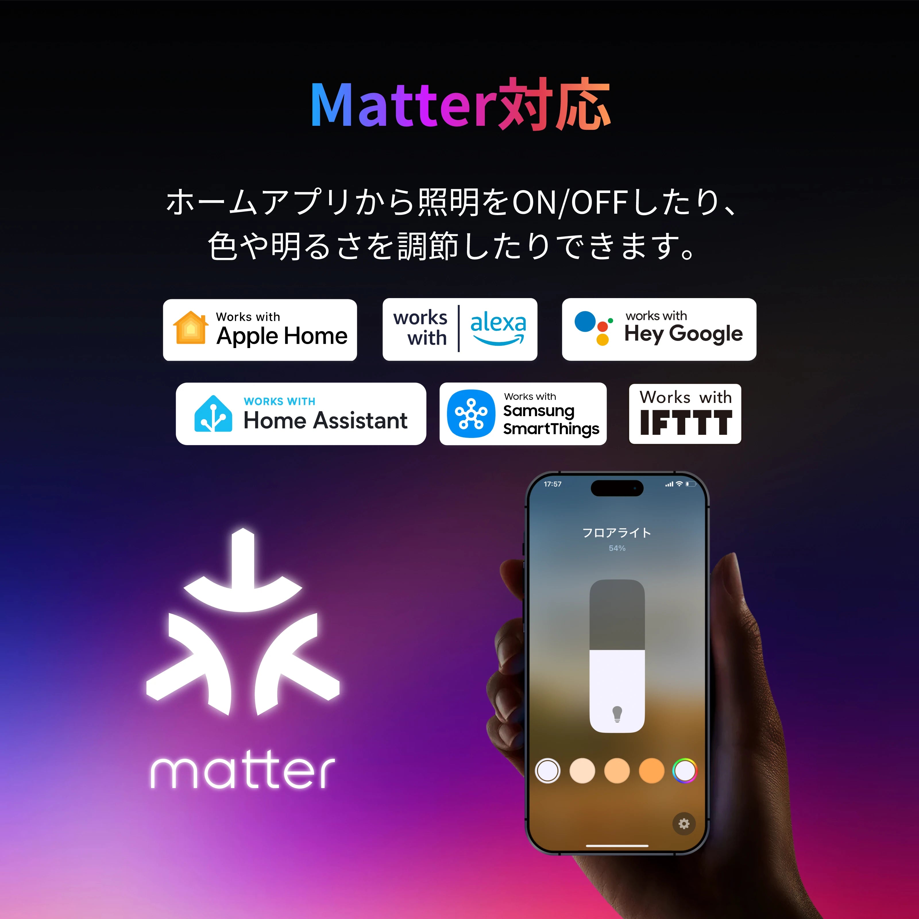 SwitchBot フロアライト