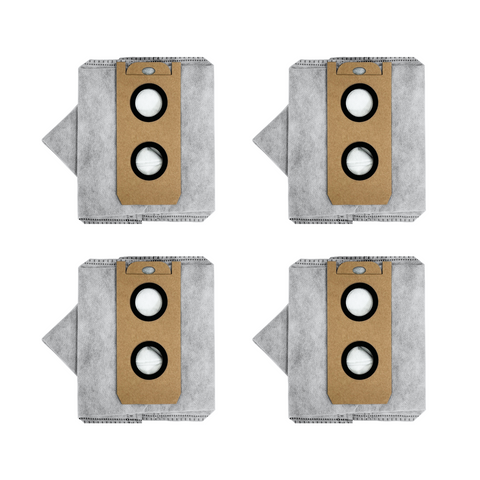 SwitchBot ロボット掃除機 K10+ Pro Combo/K20+Pro専用デュアル集塵ステーション交換用紙パック(4枚)