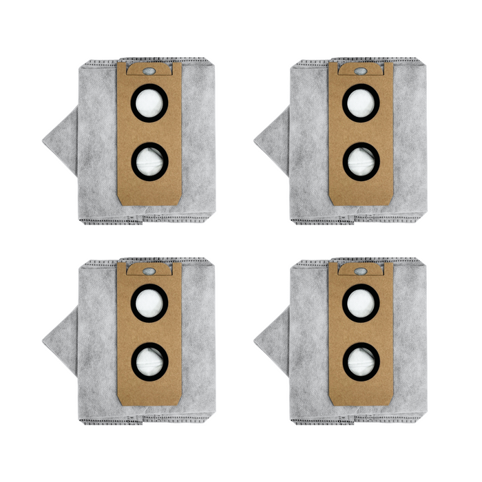 SwitchBot ロボット掃除機 K10+ Pro Combo/K20+Pro専用デュアル集塵ステーション交換用紙パック(4枚)