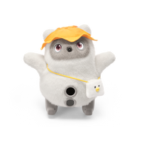 KATA Friends Outfits おでかけセット（イエローバケットハット＋リュック）