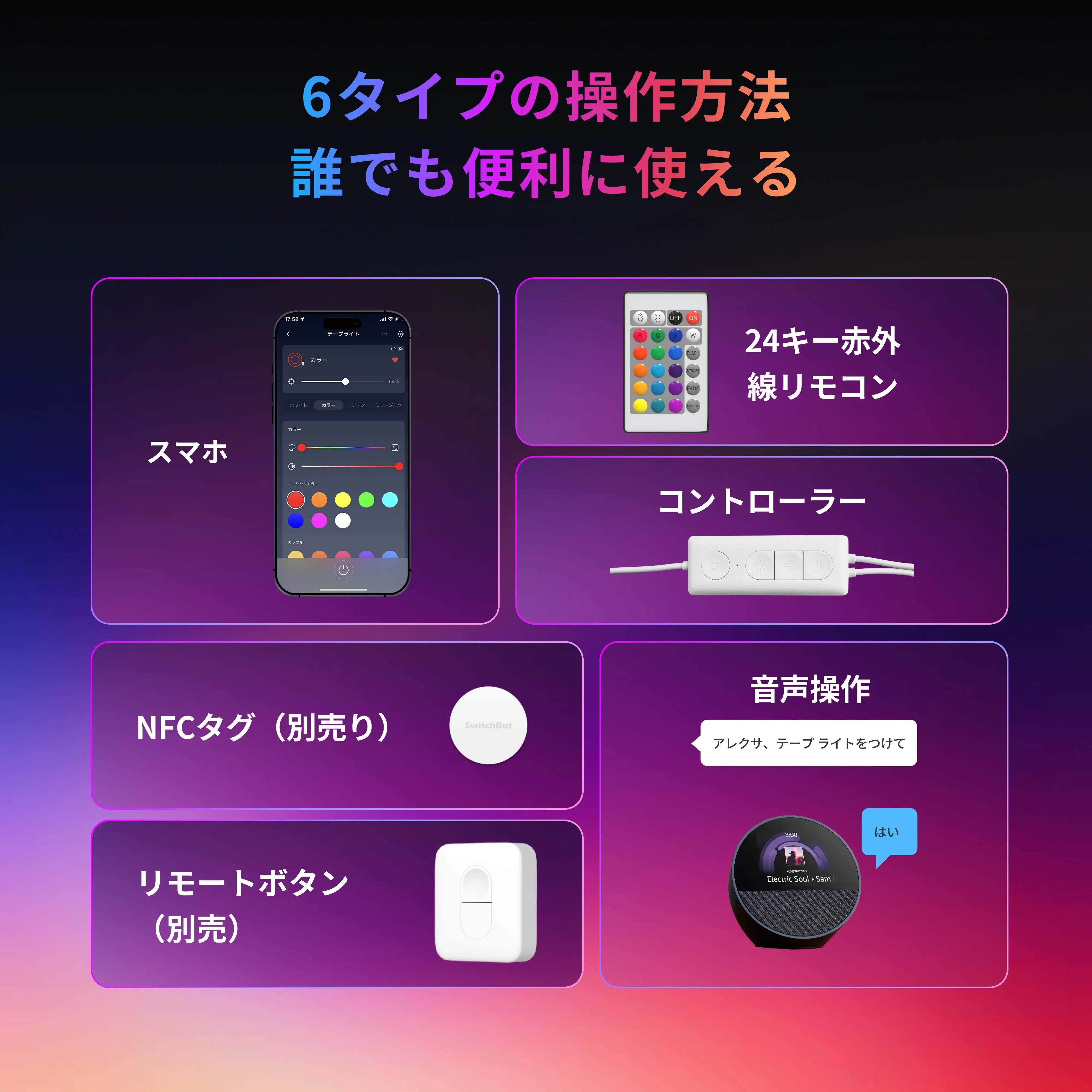 SwitchBot テープライト3