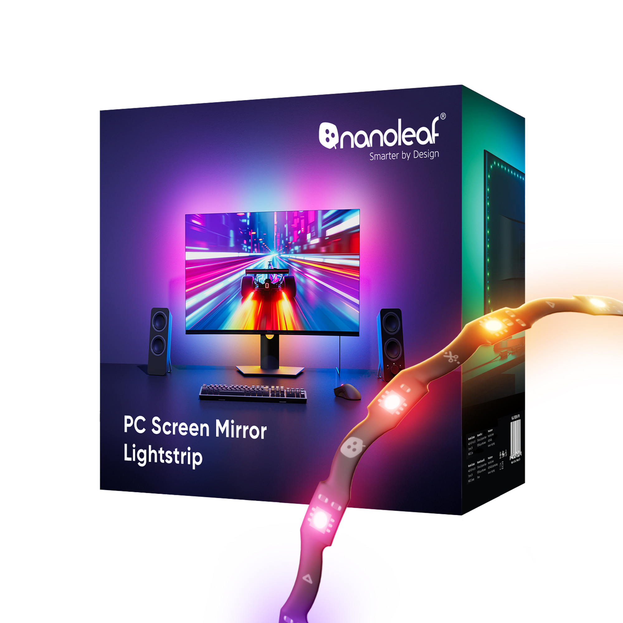 Nanoleaf PCスクリーンミラーライトストリップ