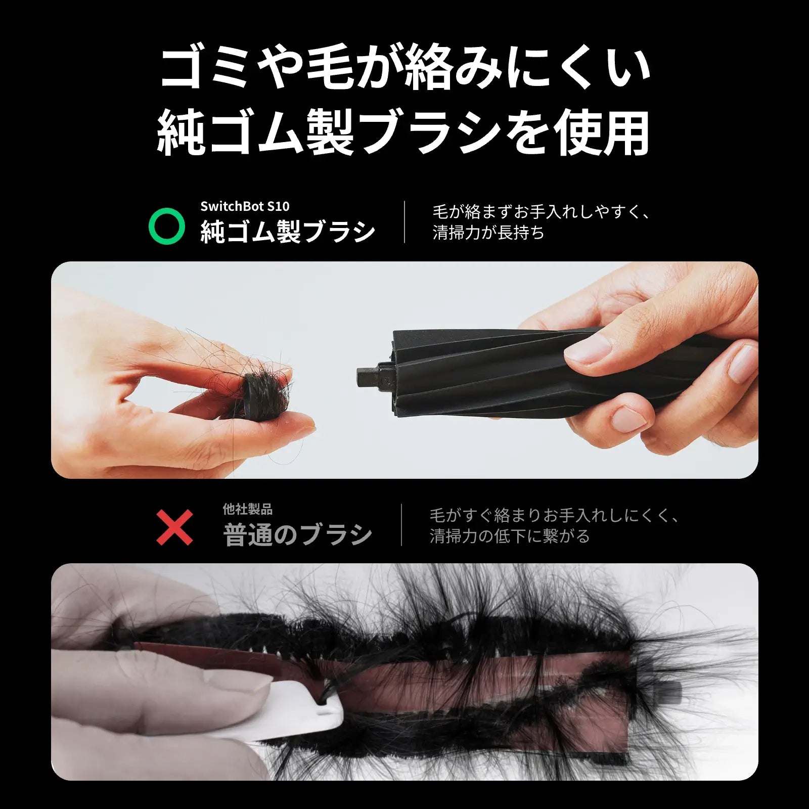 SwitchBot お掃除ロボットS10