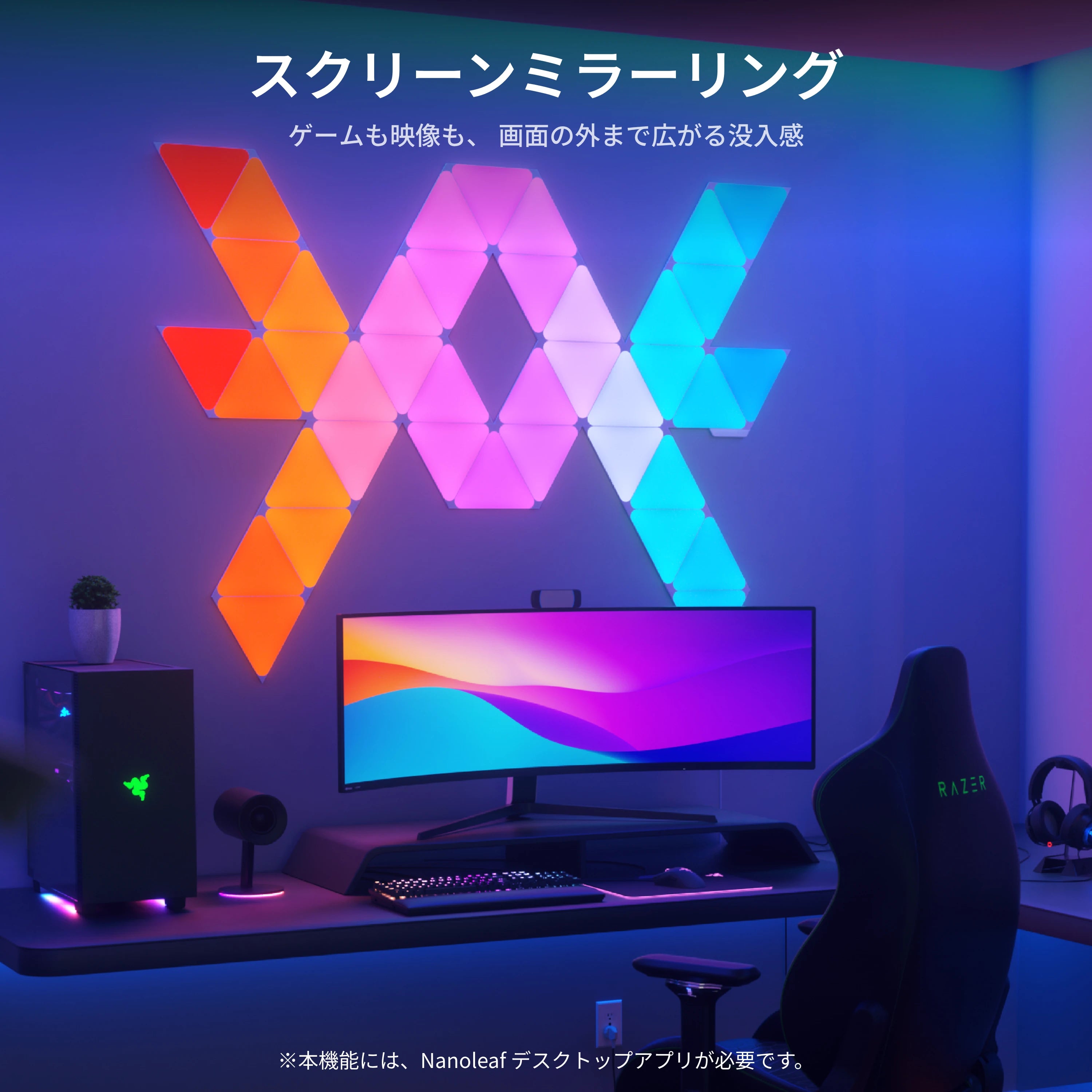 Nanoleaf Shapes トライアングル スターターパック