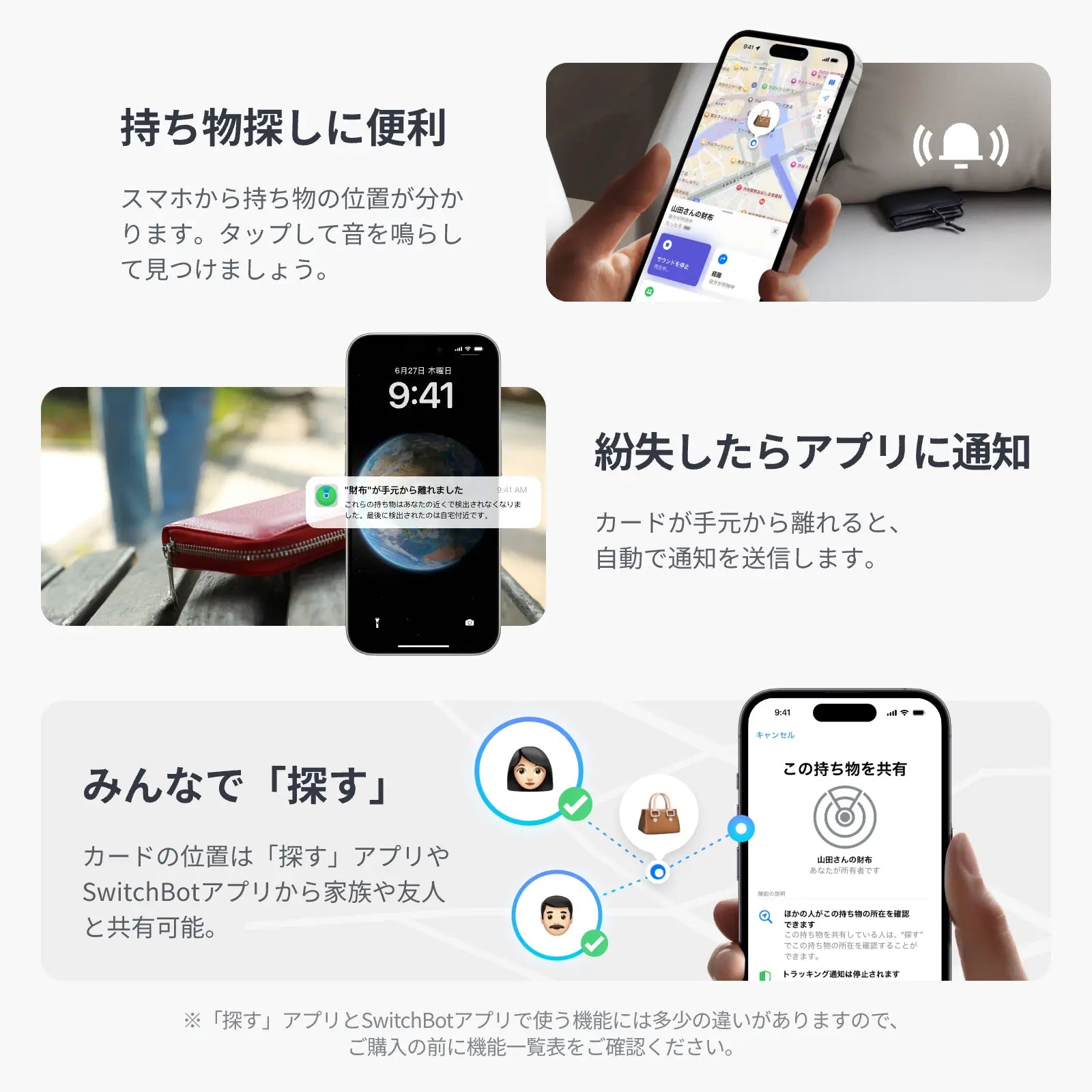 SwitchBot スマートトラッカーカード
