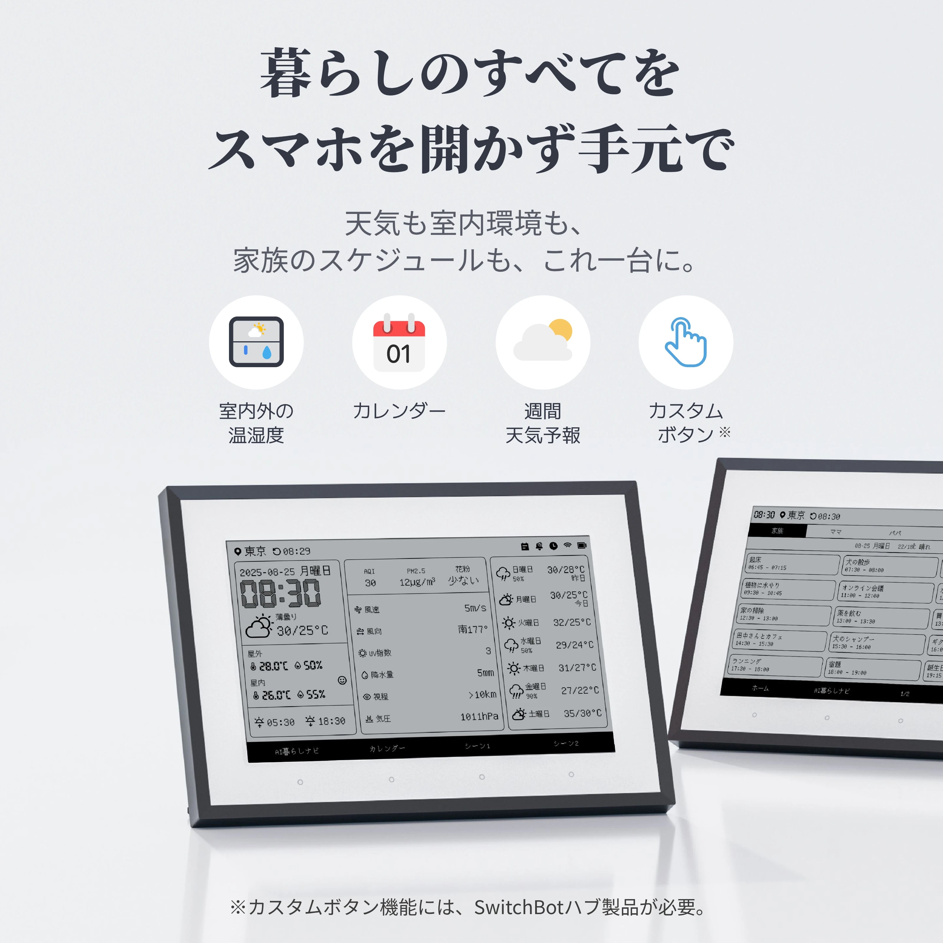 SwitchBot スマートデイリーステーション